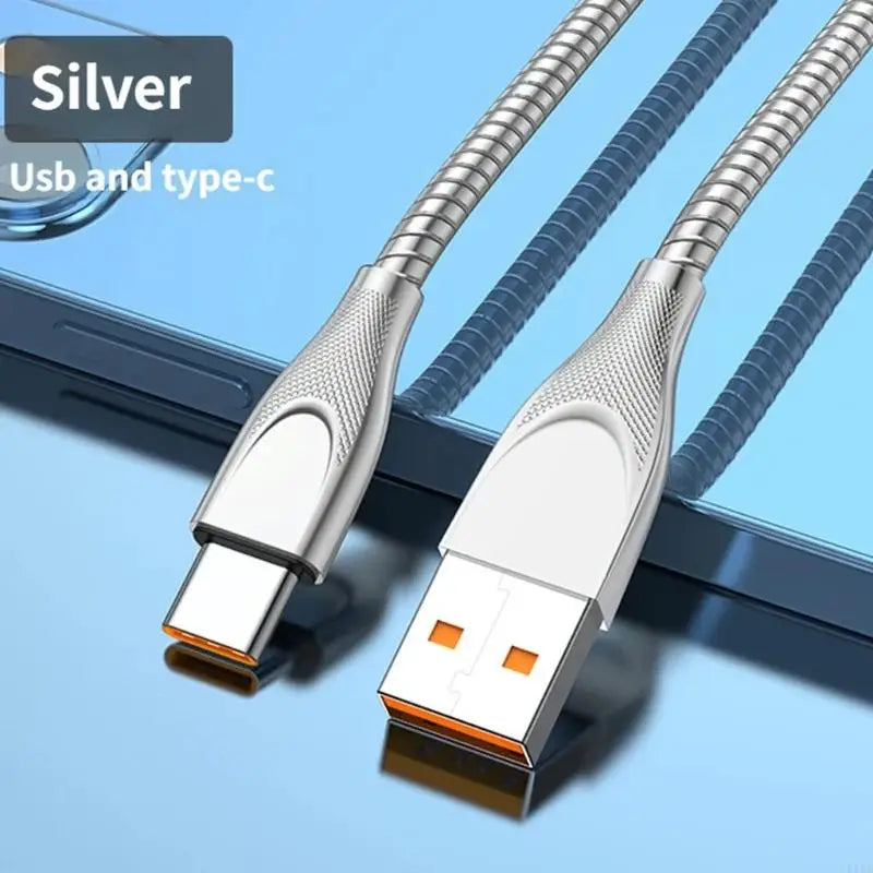 Metal Braided Cable USB To Type C 65W Power Delivery Convenient Charging Type C K1KF Quake