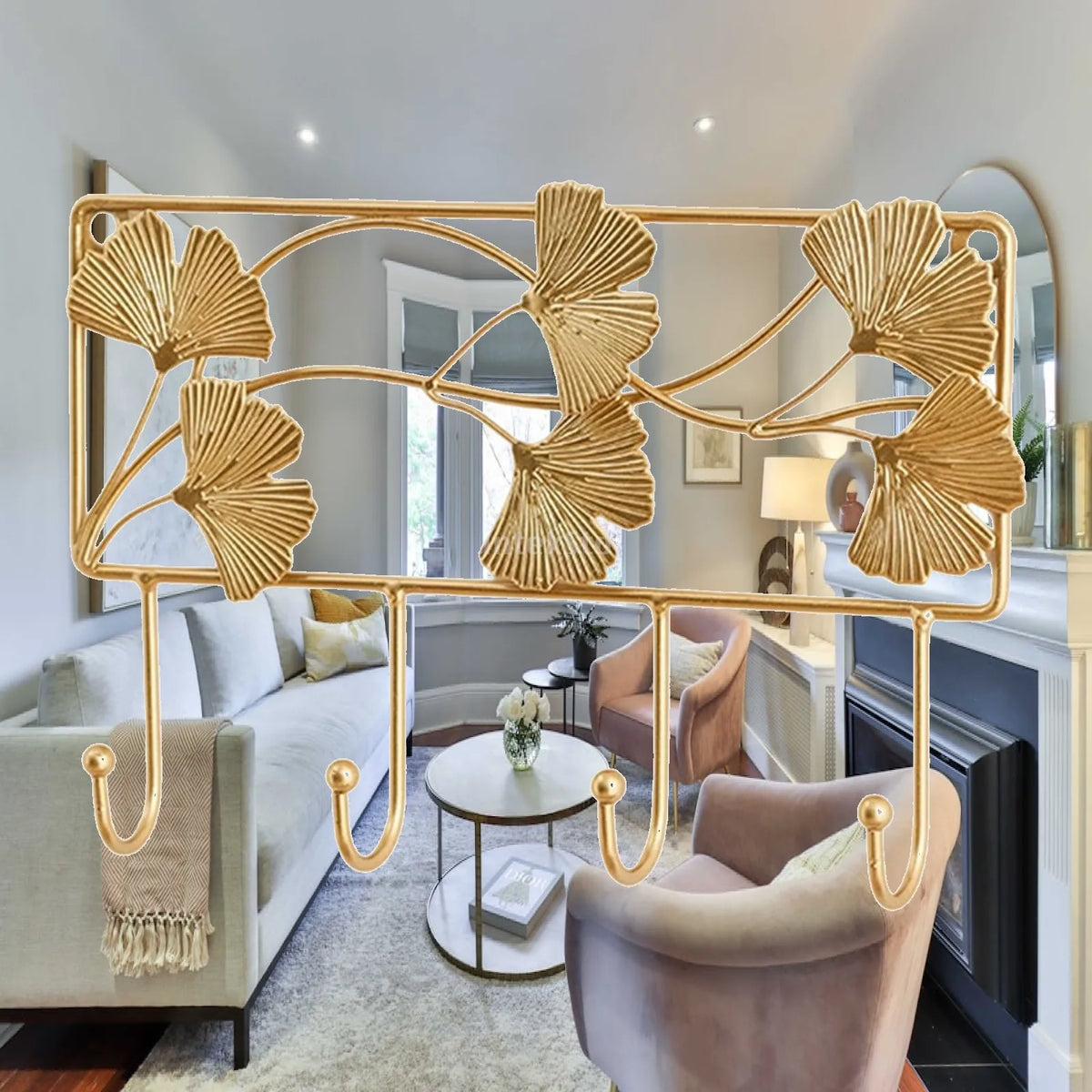 Wall Hook Hanger Wall Mounted Modern Coat Hook for Living Room Kitchen Dorm Quake