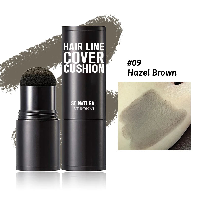 Instant Hairline Powder, Fast Covering Hair Root Concealer, Eyebrow and Beard Lines, and Long-lasting Wind and Sweat Resistant Quake 09