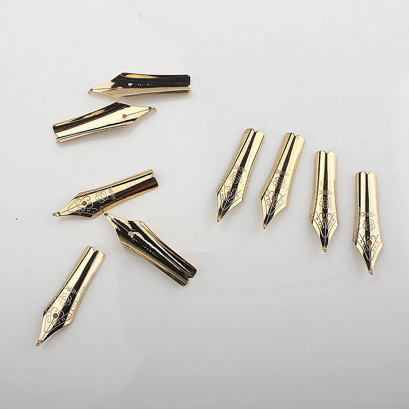 5pc Office Pen 26 Nib Limited Edition Write Fit for Most Golden F EF Fountain Pen Quake