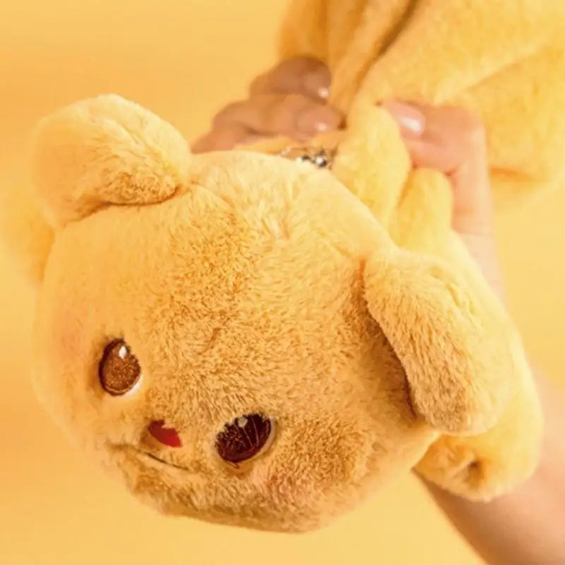 Adorable Bear Pencil Bag Large Capacity Pencil Case Portable Pen Organiser For Pen Eraser Marker Ruler Cosmetic Tool K1KF Quake