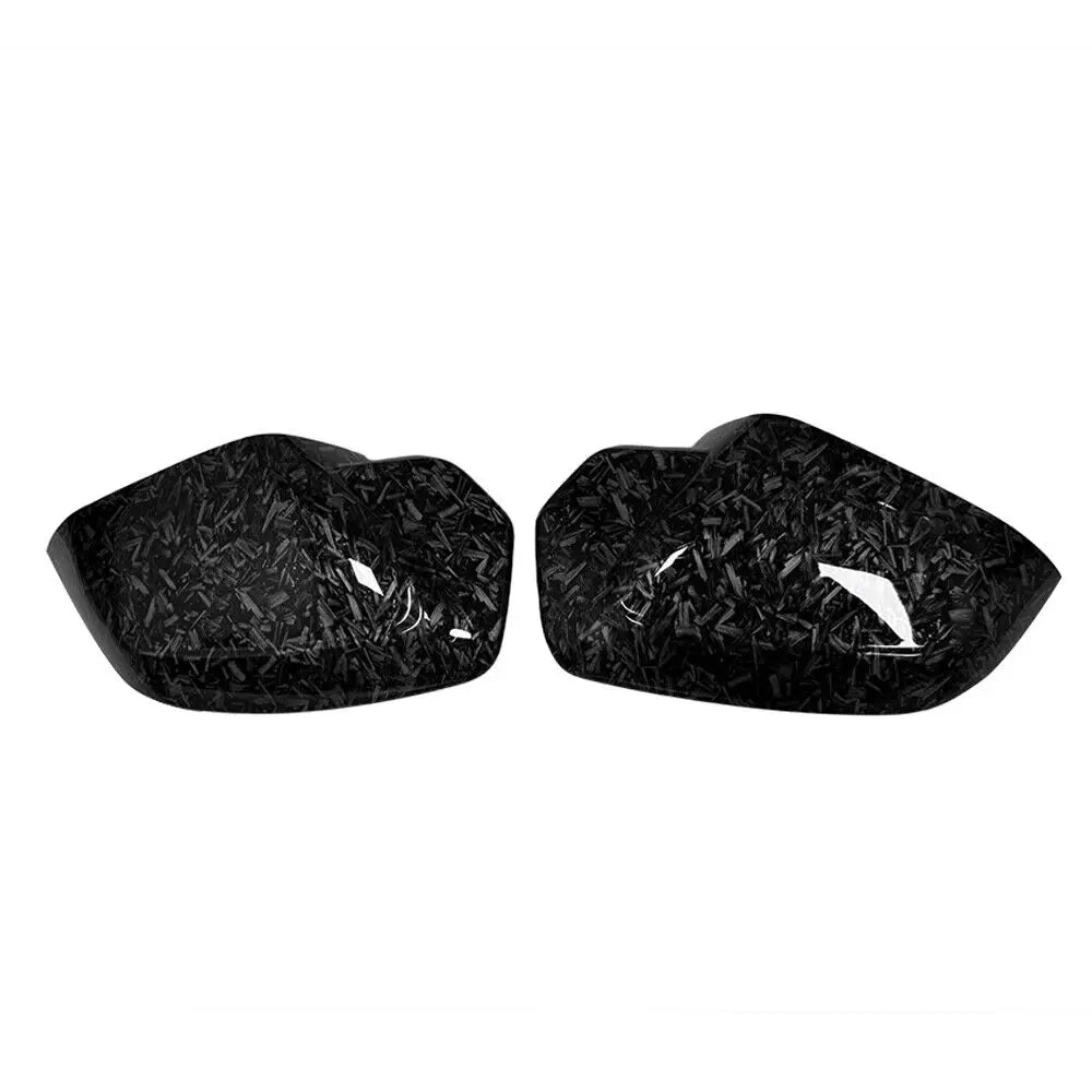 For LHD BMW 5 7 Series G60 G61 G68 G70 M5 G90 2023 2024 Car Sticker Rearview Side Mirror Cover Wing Cap Exterior Door Case Trim Quake