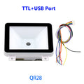 Embedded QR Code Reader Module 1D 2D QR Code Scanning Reader USB TTL RS232 Wiegand Interface Fast Scan Barcode QR Code Scanner Quake QR28 USB TTL
