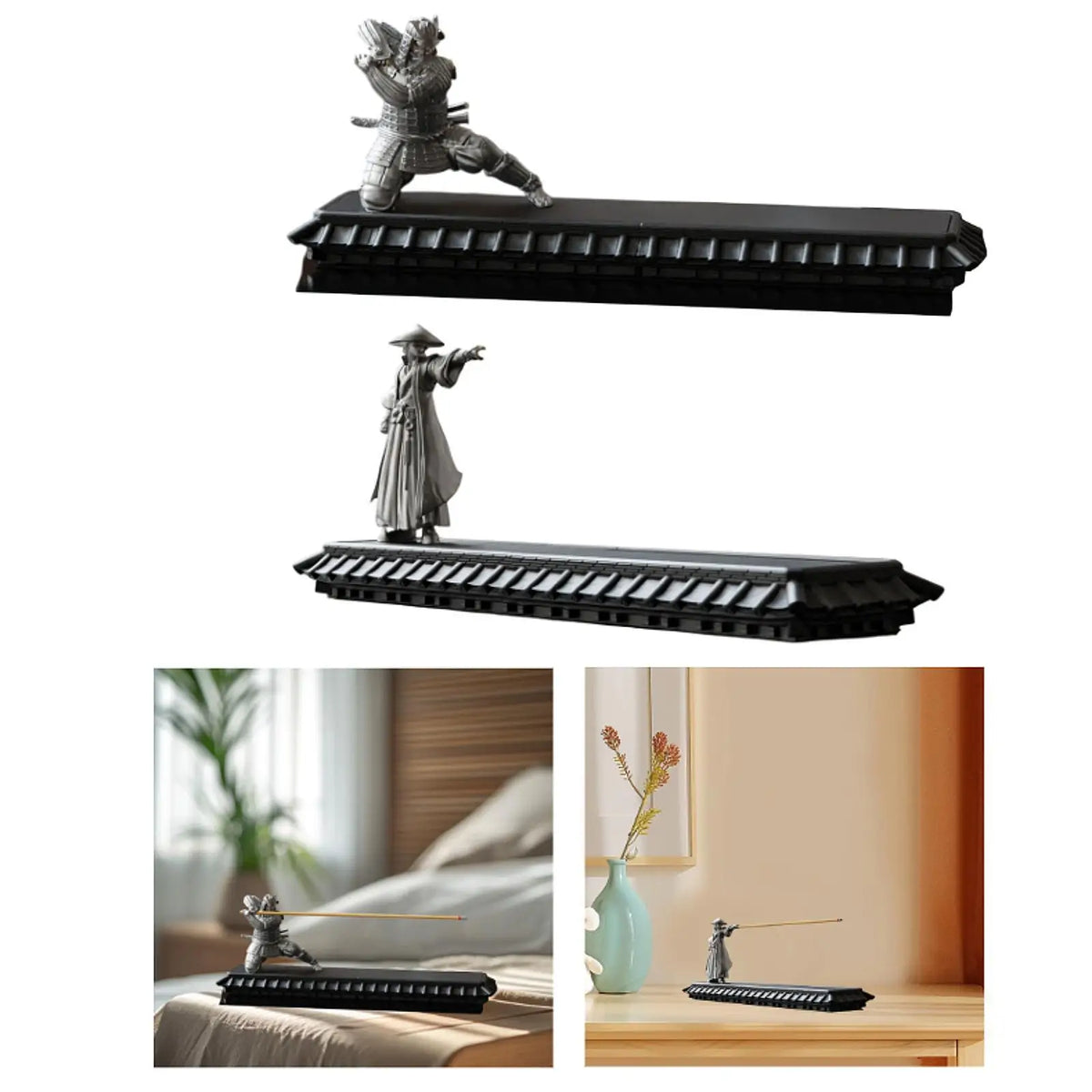 Japanese Incense Burner Box Home Censer Tearoom Desktop Incense Stick Holder Quake