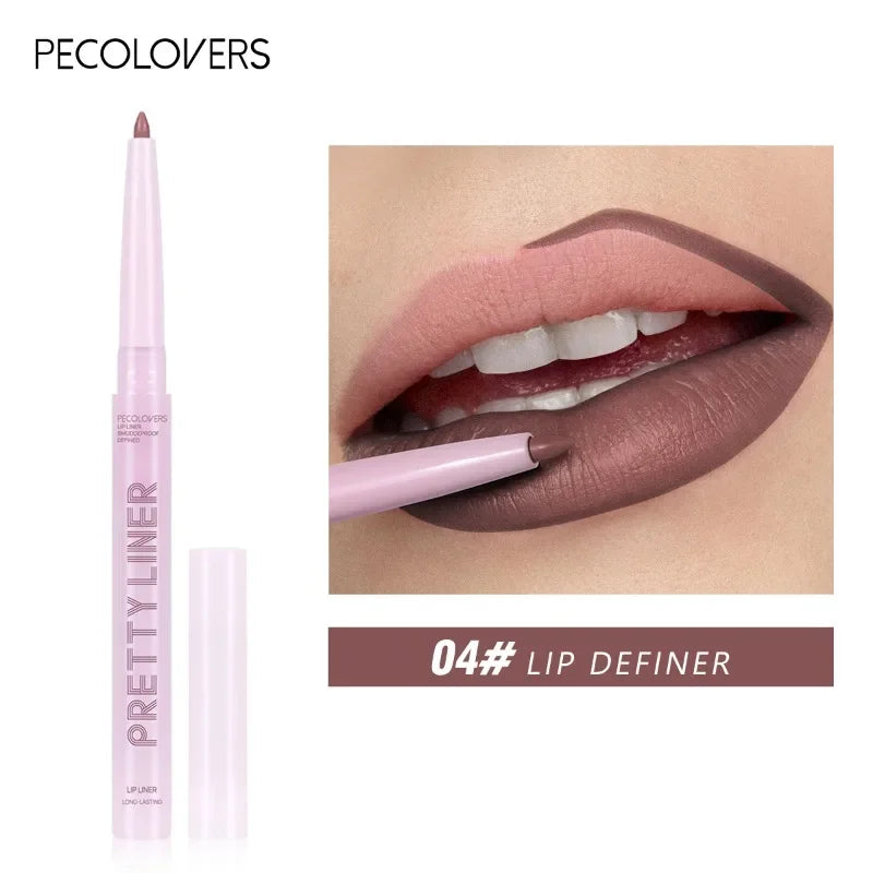 Purple Lip Line Pen Waterproof, Pollution -proof, Durable, Will Not Drop, Lasting Lip Line Pen, Lip Cosmetics Lip Pencil Quake 04