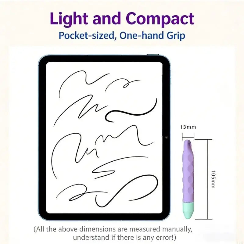 Kids Digital Styluses Pen Featuring Against Roll Feature And Safe Silicone End Having Stable Feature For Tablets And Phones K1KF Quake