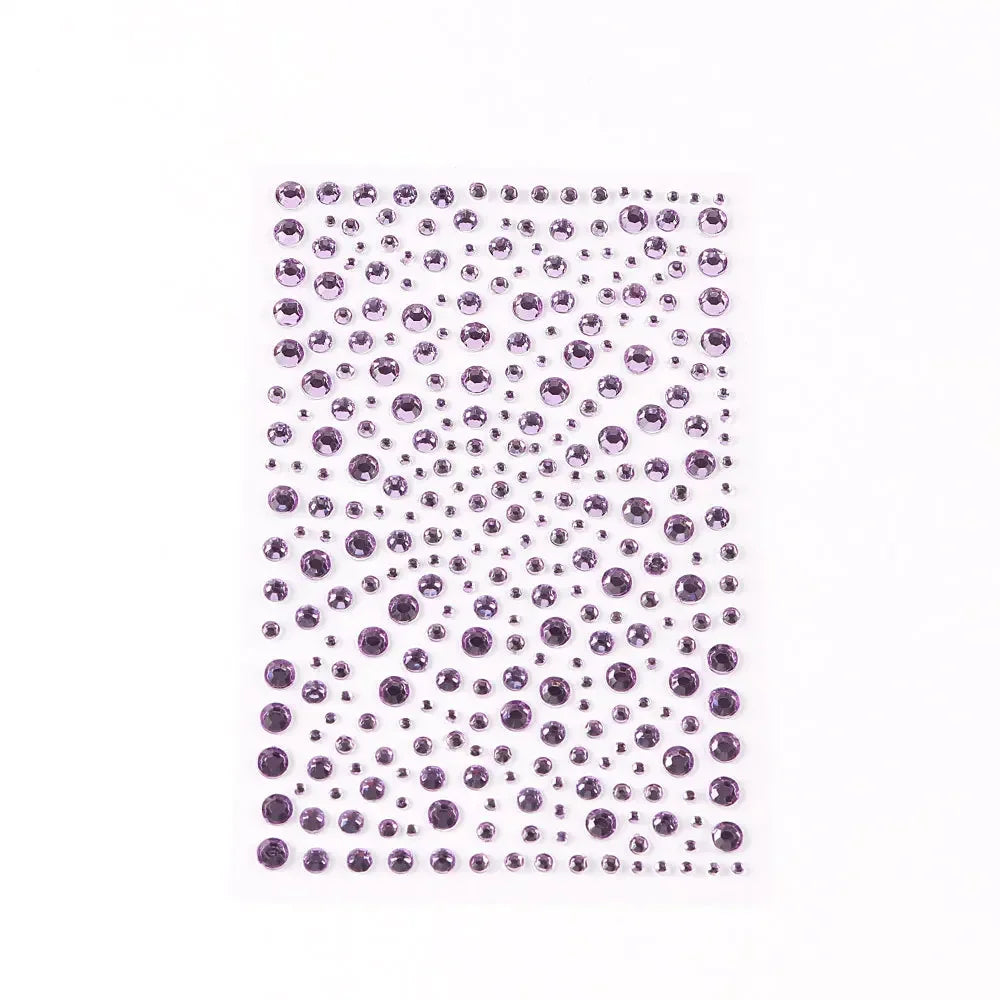 Rhinestone Face Jewels DIY Crystal Stickers – Festival & Party
