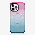 Plain Gradient Transparent Magnetic Case: Compatible with IPhone 18 17 16 15 14 13 Pro Max 18Pro Quake gradient (MagSafe) iPhone 15 Pro Max