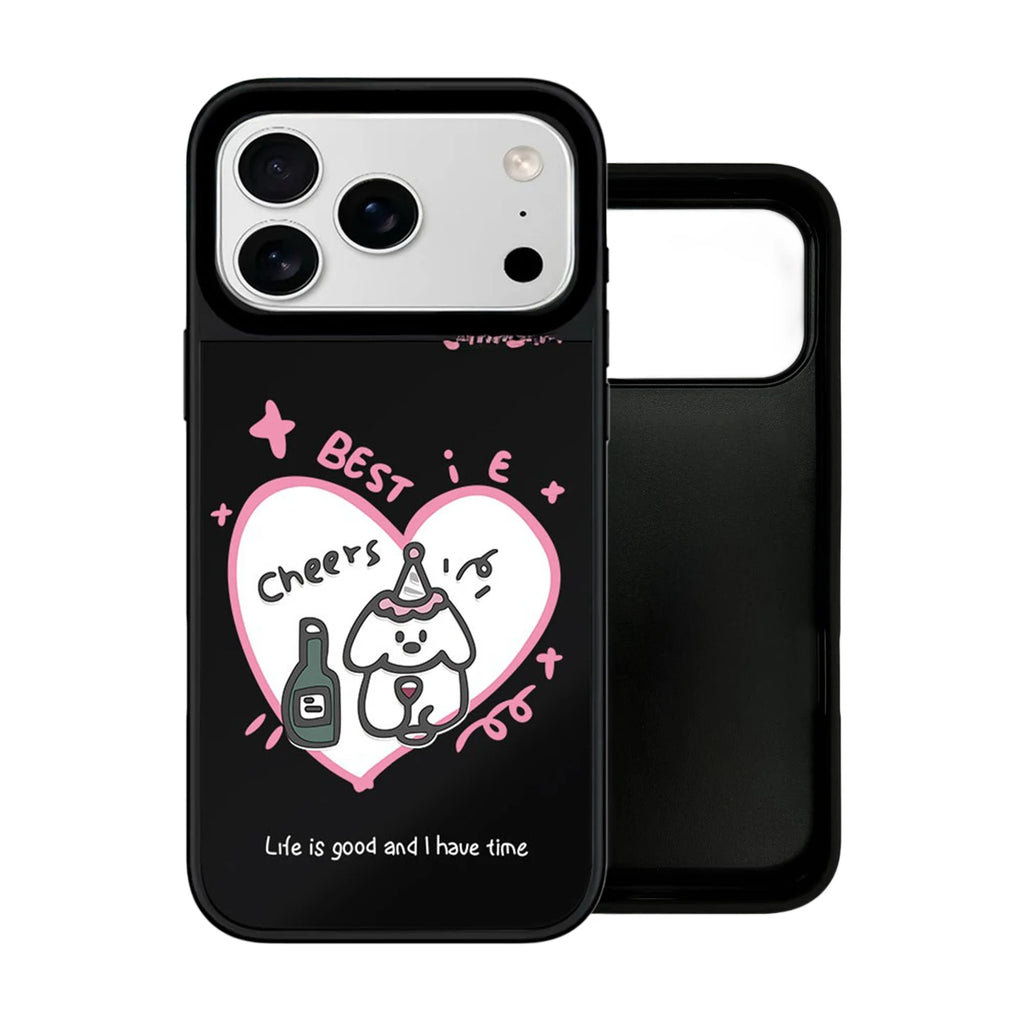 6090468 Mirror Surface Magnetic Phone Case Cover for IPhone 13 14 15 16 17 18 Pro Max Case Multicolor Quake
