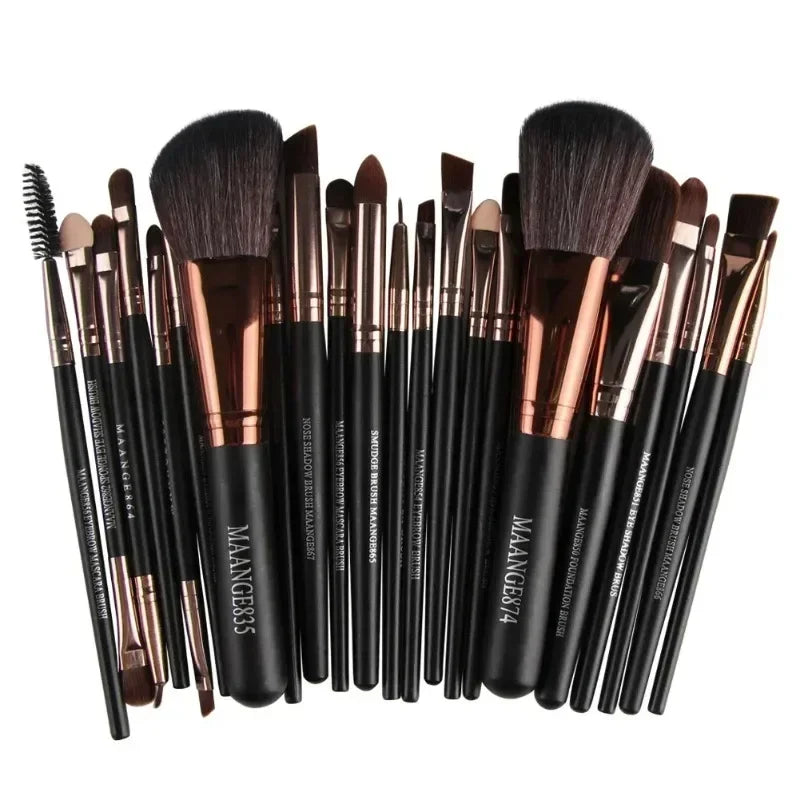 3/13/22pcs Professional Makeup Brushes Tools Set Make Up Brush Tools Kits for Eyeshadow Eyeliner Cosmetics Brushes Maquiagem Quake