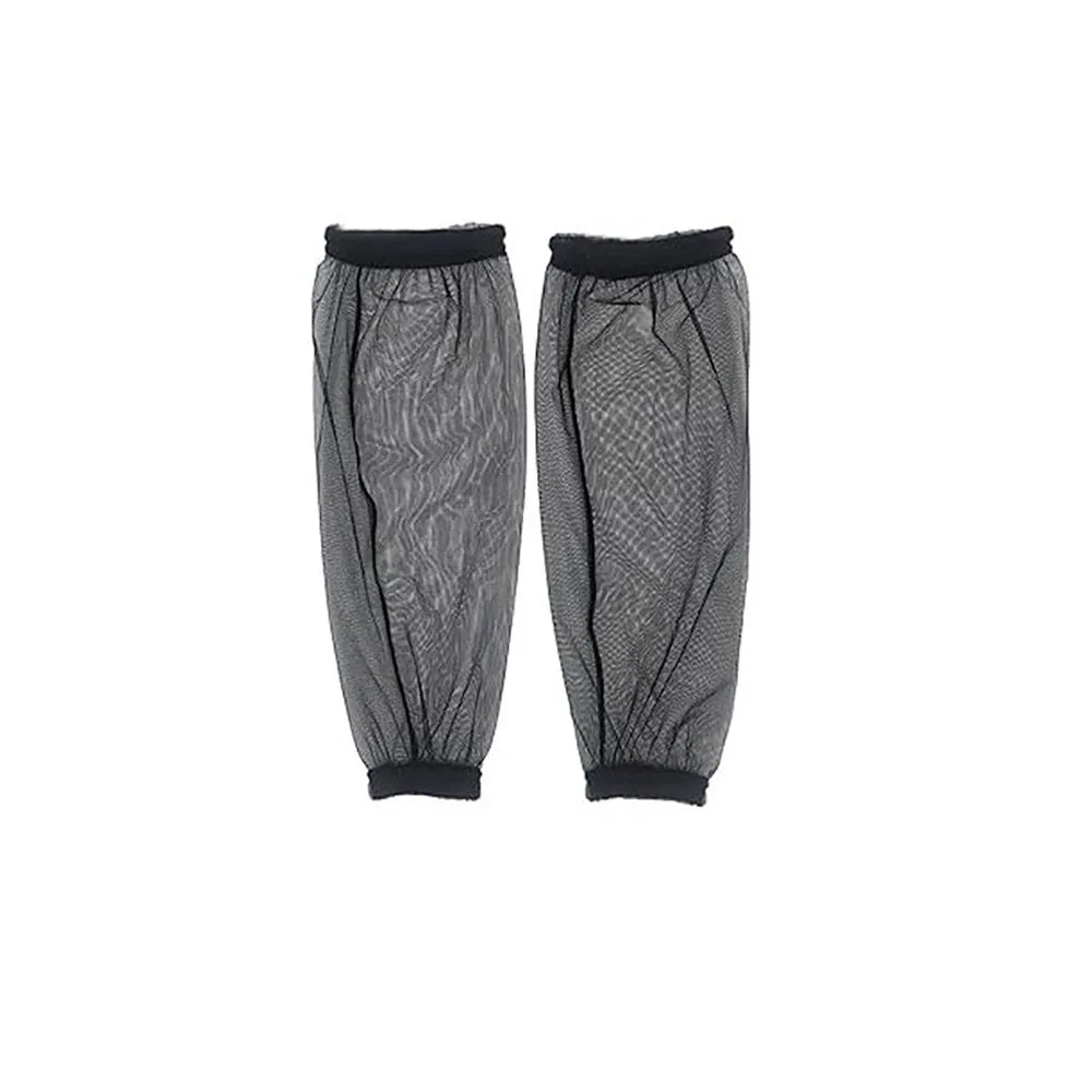 New Breathable Mosquito Arm Sleeves Mesh Lightweight Leg Sleeves Anti-mosquito Camping Quake Arm Sleeves L