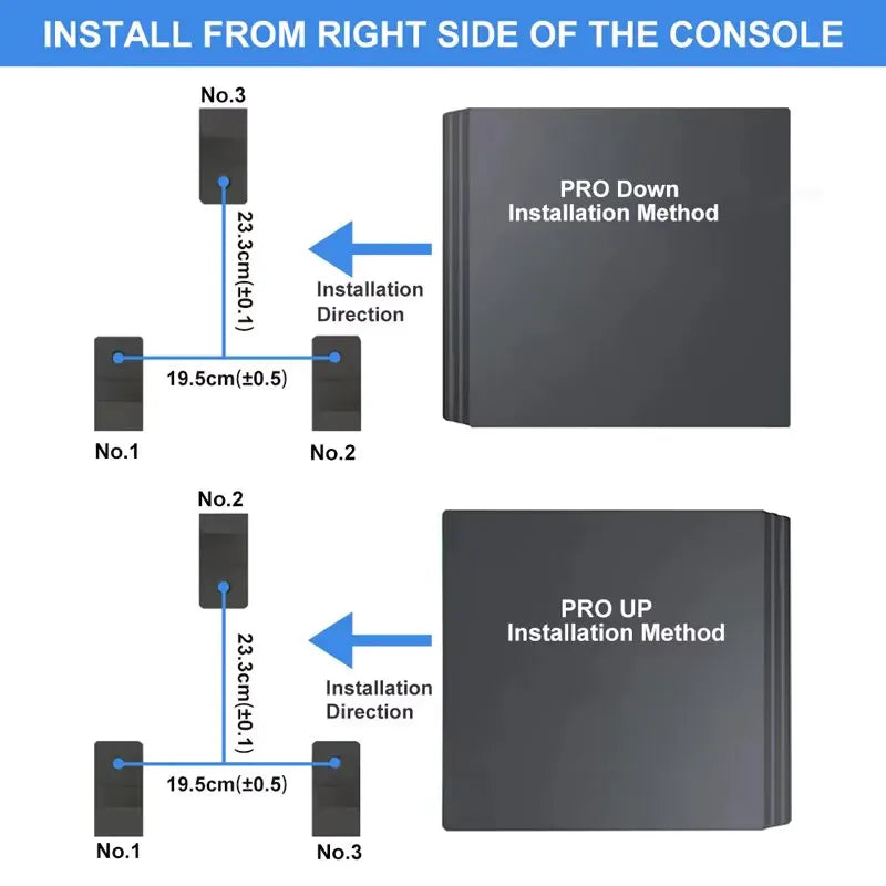 Wall Mount for PS4 SLIM PRO, Near or Behind TV, Space Saving,Customized to Perfectly Fit PS4 SLIM PRO Quake