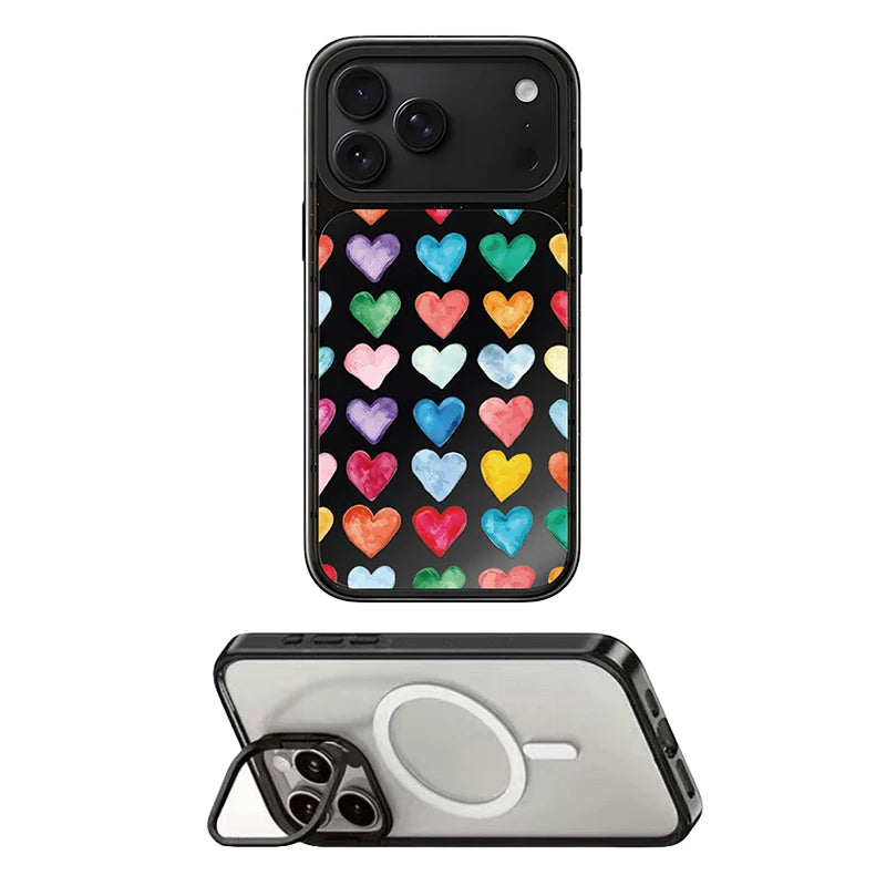 6092054 Impact Case - Mirror / Glaze Magnetic Cover: Compatible with IPhone 18 17 Pro Max 18Pro Quake stand (MagSafe) 7 for iPhone 17 Pro