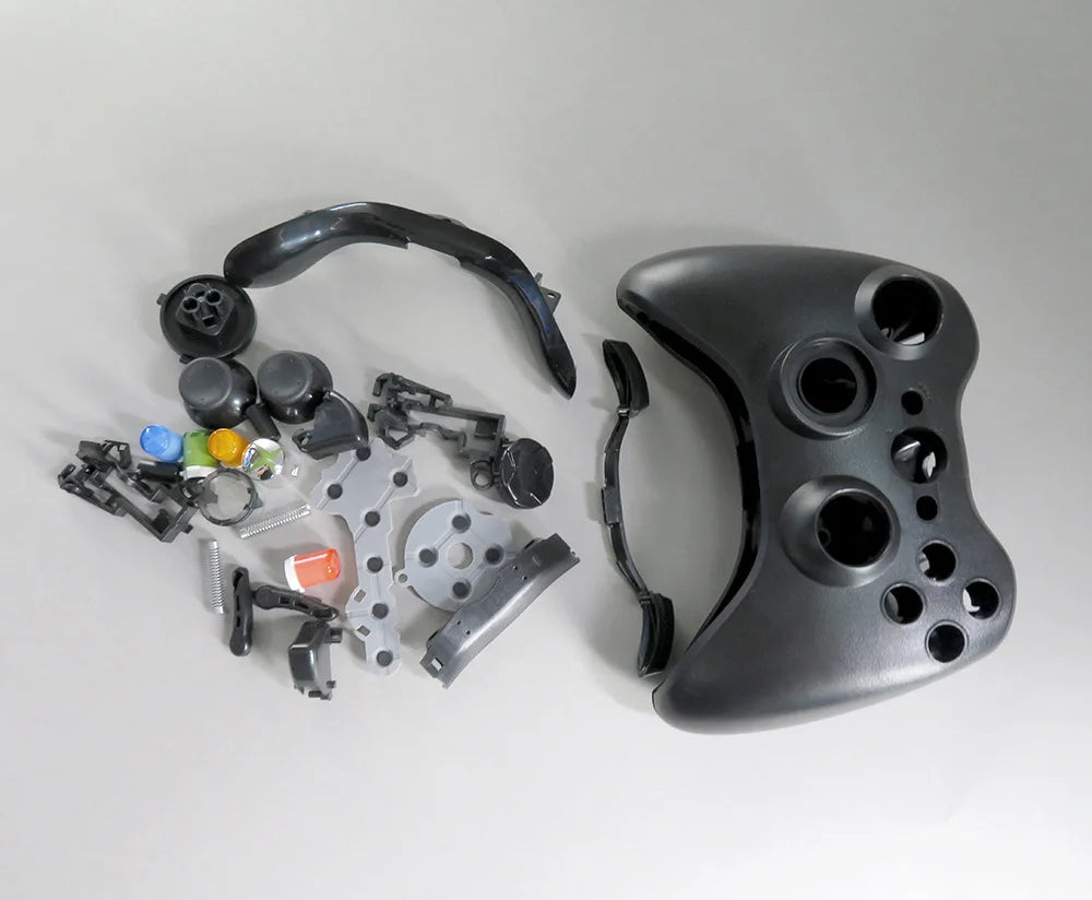 Full Hard Case Housing Shell Buttons Mod Kit Component Cover for Xbox 360 Game Controller Quake