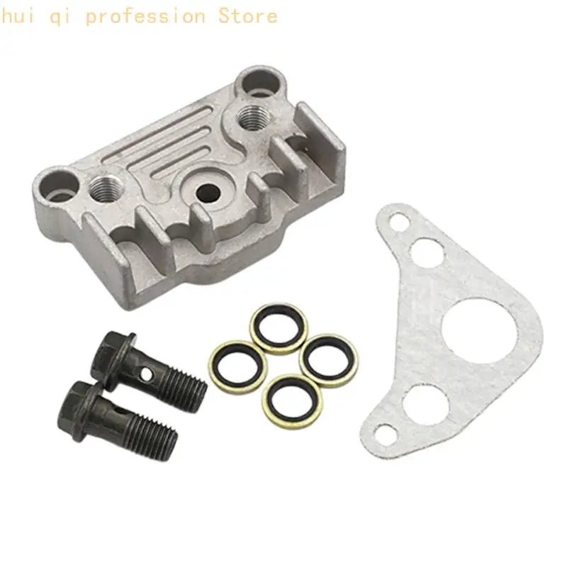 Motorcycle Engine Side Cover with Gasket Bolts for 50 110 125 140cc H8WE Quake B CN