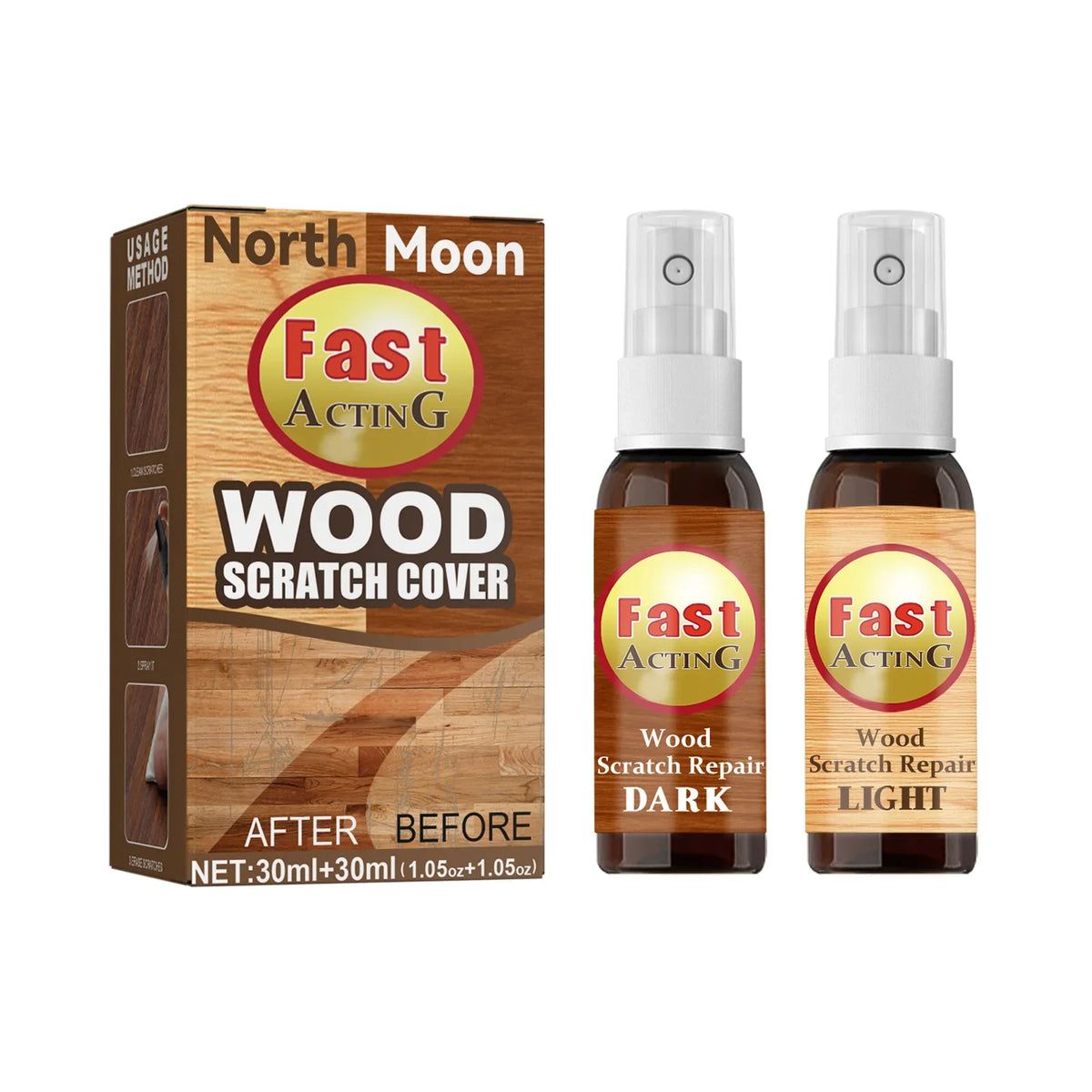 Furniture Floor Repair Paint Wax Furniture Paint Wooden Table Floor Complementary Color Spray Fast Acting Scratch Repair Spray Quake