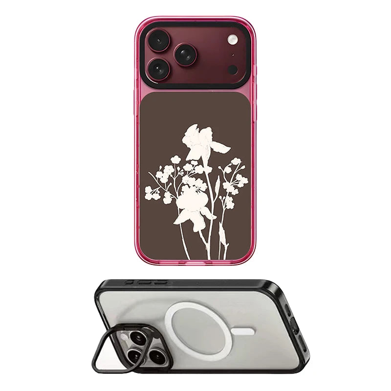 6092060 Impact Case - Mirror / Glaze Magnetic Cover: Compatible with IPhone 18 17 Pro Max 18Pro Quake stand (MagSafe) 3 for iPhone 17 Pro