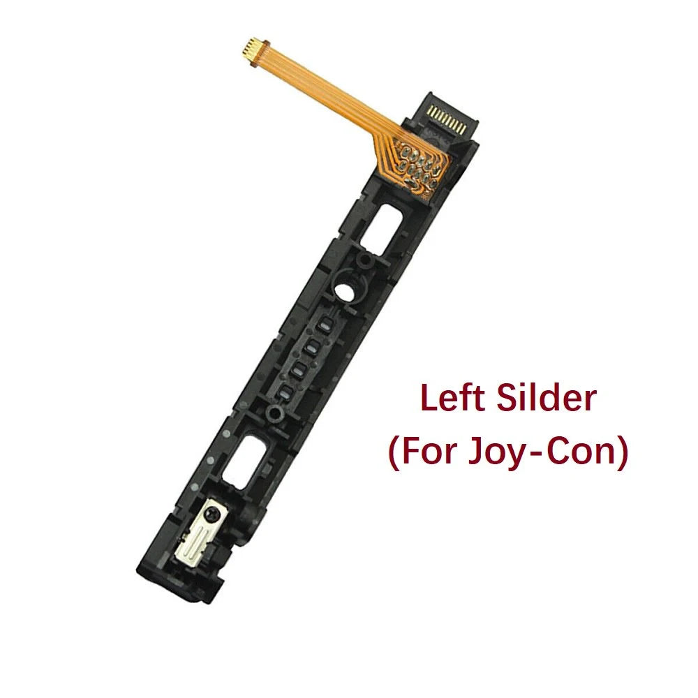 Left & Right Joycon Slide Rail w/Sensor Flex Cable Compatible with Switch & Switch OLED Joy-con Controller Slider Rail Quake
