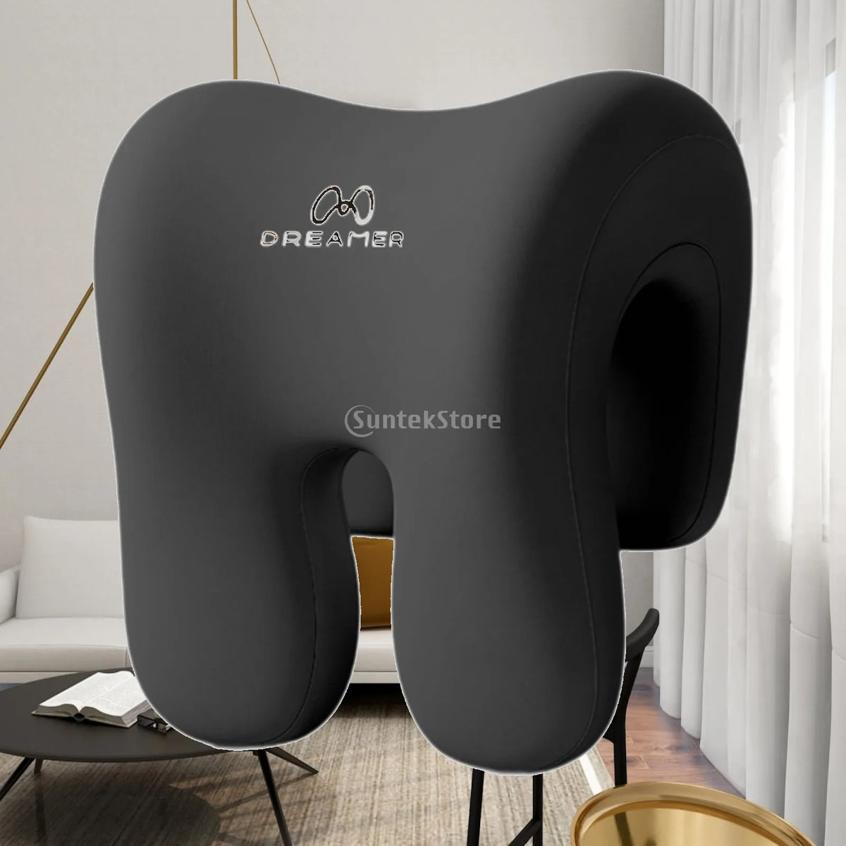 Portable Office Napping Pillow Removable Memory Foam Chair Cushion for Comfortable Power Nap Quake