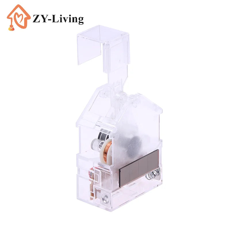 1Pc Auto Swing Display Accessories Creative Solar Energy Acrylic Wobbler Stand DIY Automatically Shake Head Model Car Decoration Quake