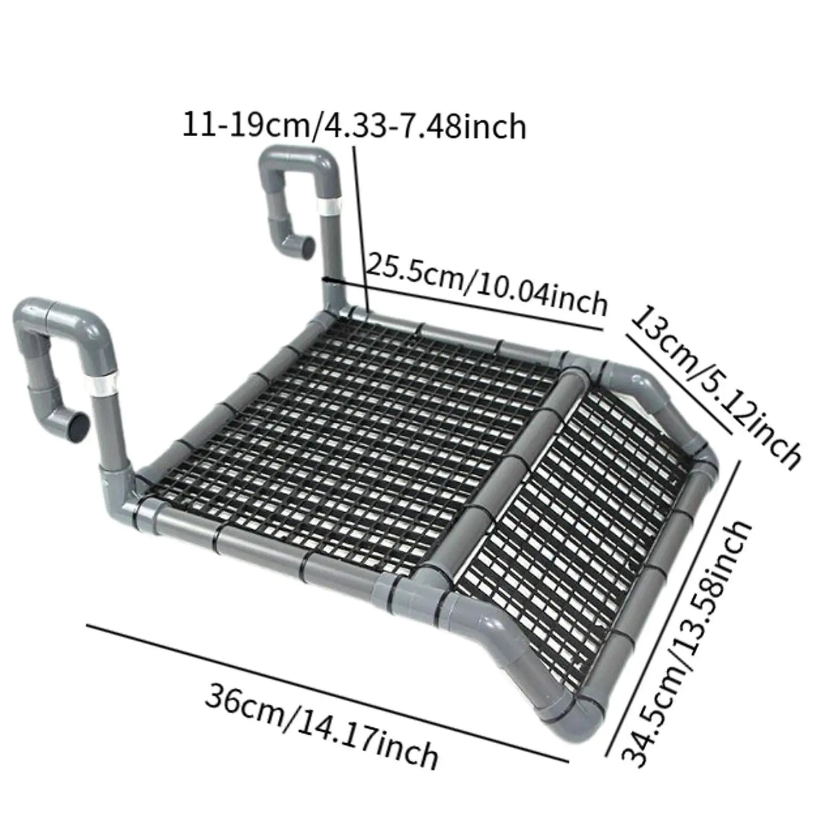 Turtle Basking Platform Reptile Habitat Terrace Turtle Ramp Climbing Shelf for Frog Newts Terrapin Small Reptiles Amphibians Quake