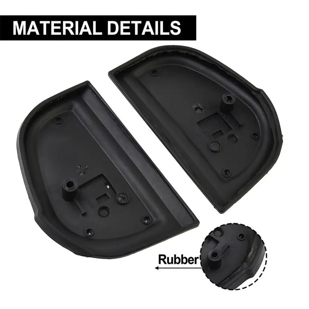 2108106316 2108106416 For Mercedes S E C Class W140 W210 W202 Car Rear View Mirror Gasket Rubber Seal Pads Black Rubber Auto Quake