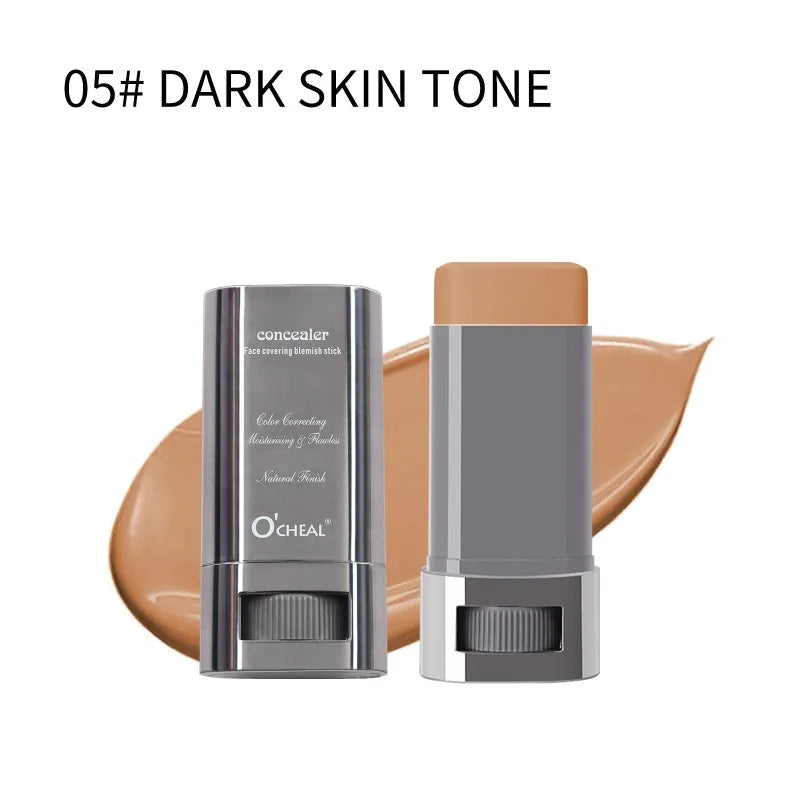 Multi-color Concealer Foundation, Multi-color Selection, Long-lasting Natural Concealer, Facial Cosmetics Quake 05