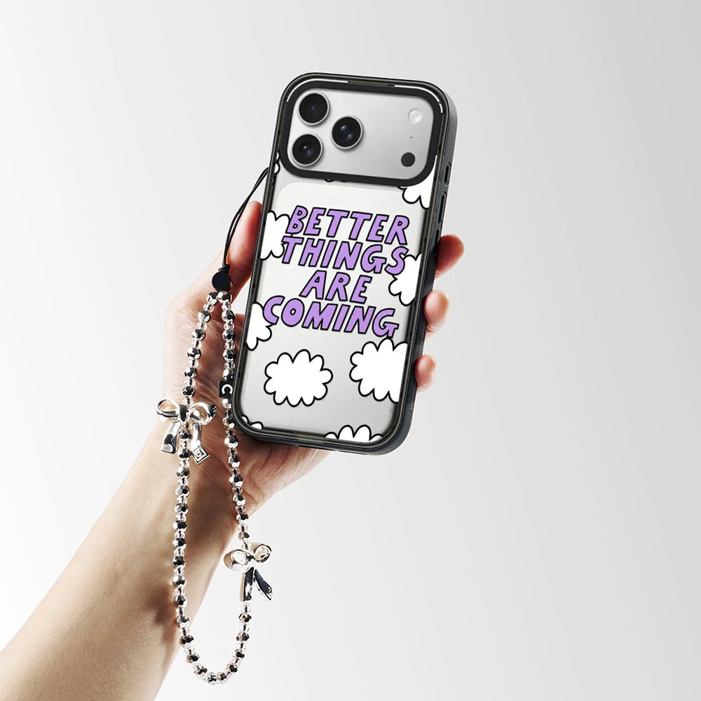 6090817 Impact Black Border Magnetic Phone Case Cover for IPhone 12 13 14 15 16 17 18 Pro Max Case Quake