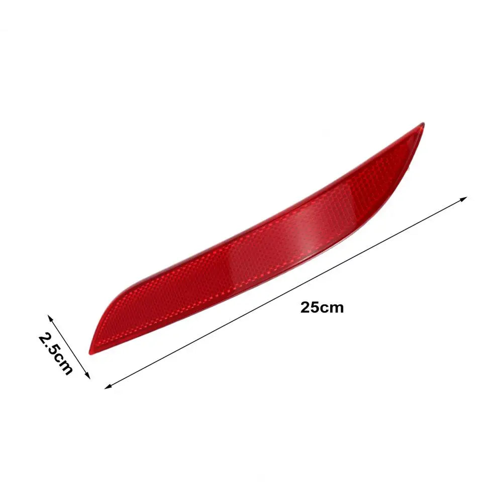 Useful Easy Installation ABS Tail False Light Reflector Dust-proof Right Left Rear Bumper Cover Reflector Quake
