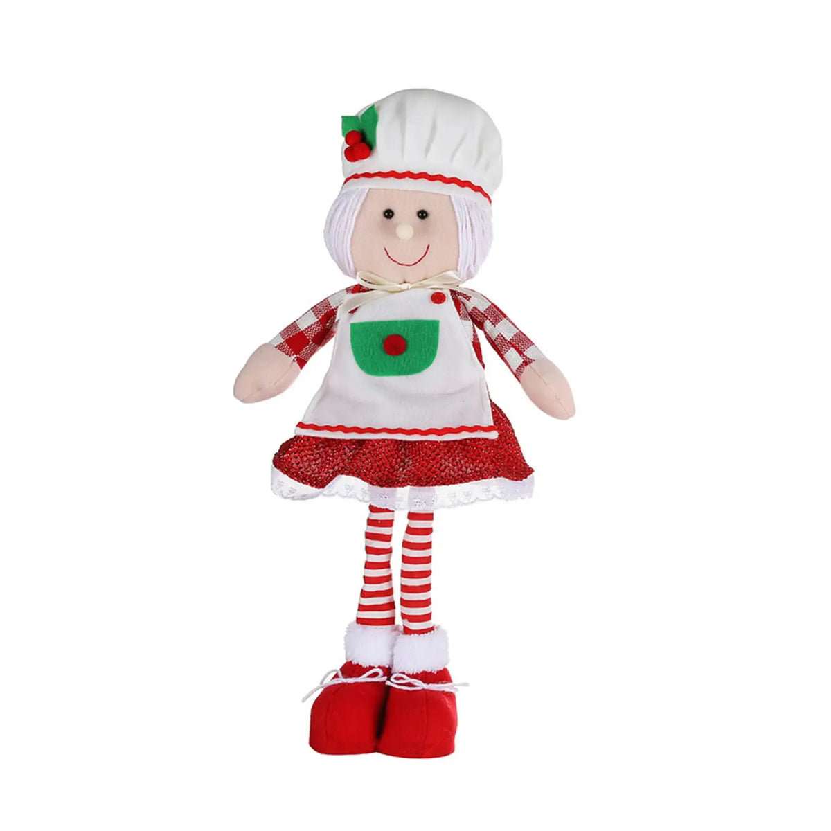 Tabletop Christmas Decoration Doll Crafts for Living Room Desk Birthday Gift Quake Female
