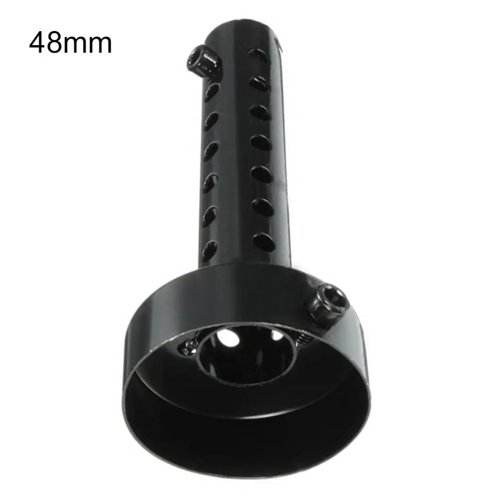 New 35/42/45/48/60mm Motorcycle Exhaust Can Muffler DB Killer Removable Silencers Exhausts Pipes Quake Black 48mm