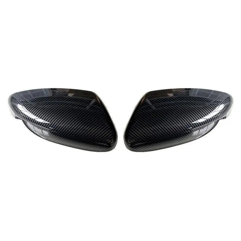 For KIA K3 Forte Cerato Ceed 2013-2018 Car Replacement Rearview Side Mirror Cover Wing Cap Exterior Door Case Trim Carbon Fiber Quake Without Light Carbon