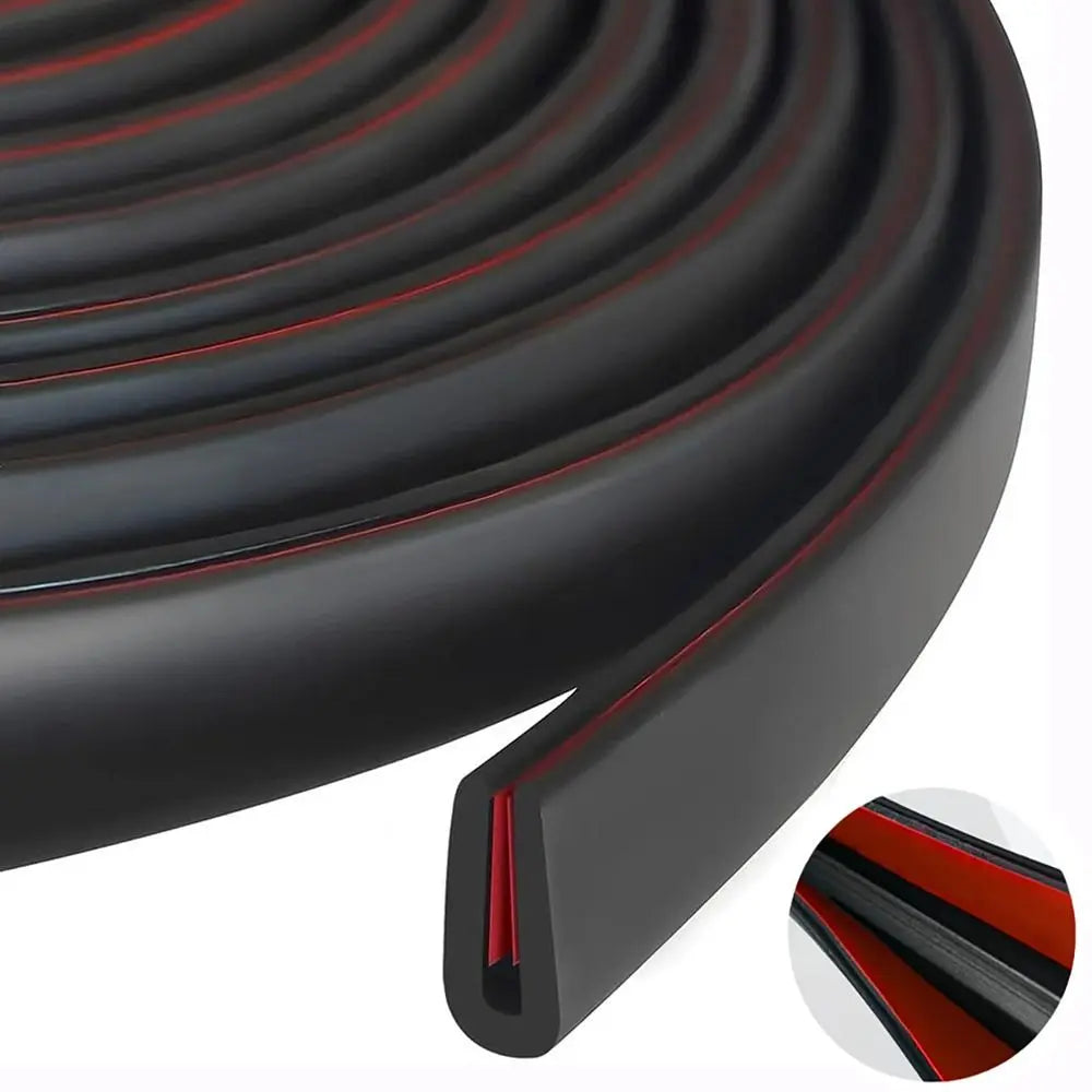 New U-Shape Edge Protector Strip Trim 3 Meters Rubber Edge Trim Strip Waterproof Edge Protector Quake