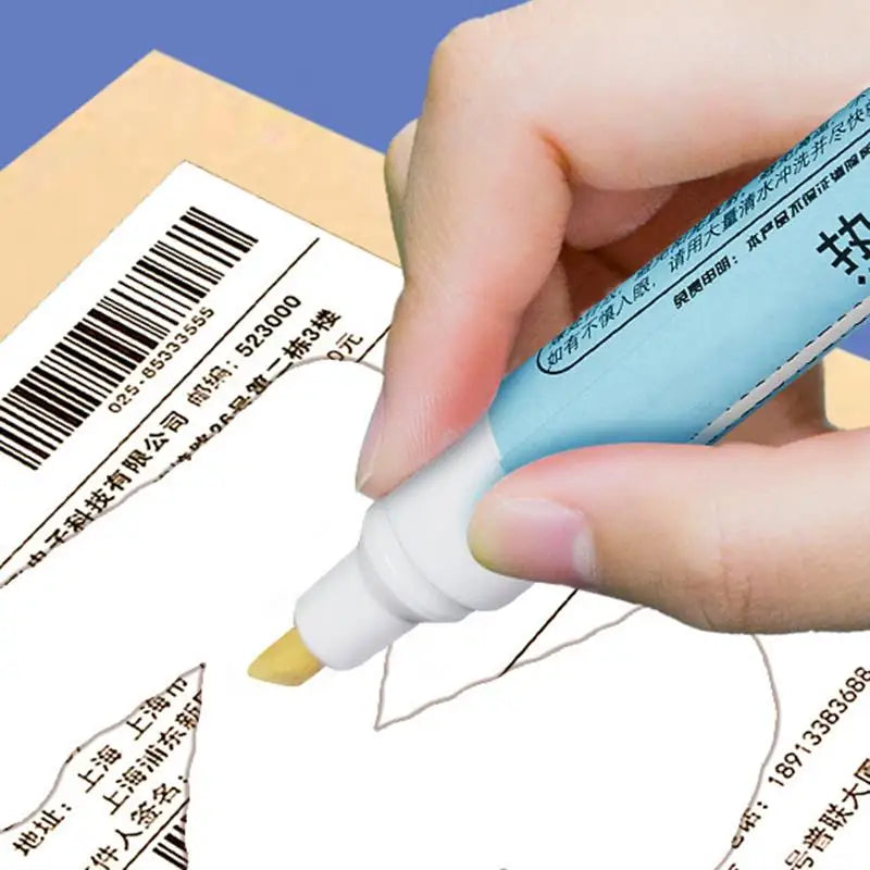 Thermal Paper Eraser Pen Parcel Label Data Correction Courier Shopping Bill Thermal Paper Eraser Pen Privacy Protection Pen Quake