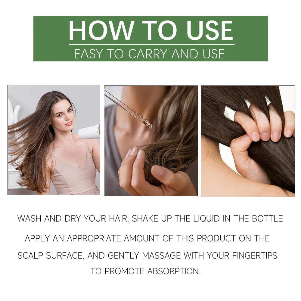 YOUNGCOME Rosemary hair care essential oil,Nourishes Repairs Improves Frizz Prevents Hair Loss Thinning Damaged Hair Care Quake