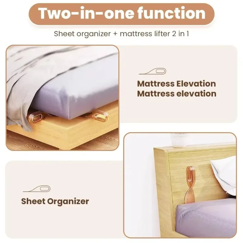 1PC Mattress Lifter Sheet Changing Portable Tool Ergonomic Mattress Wedge Lifter Bed Aid Domestic Mattress Lifting Aid Quake
