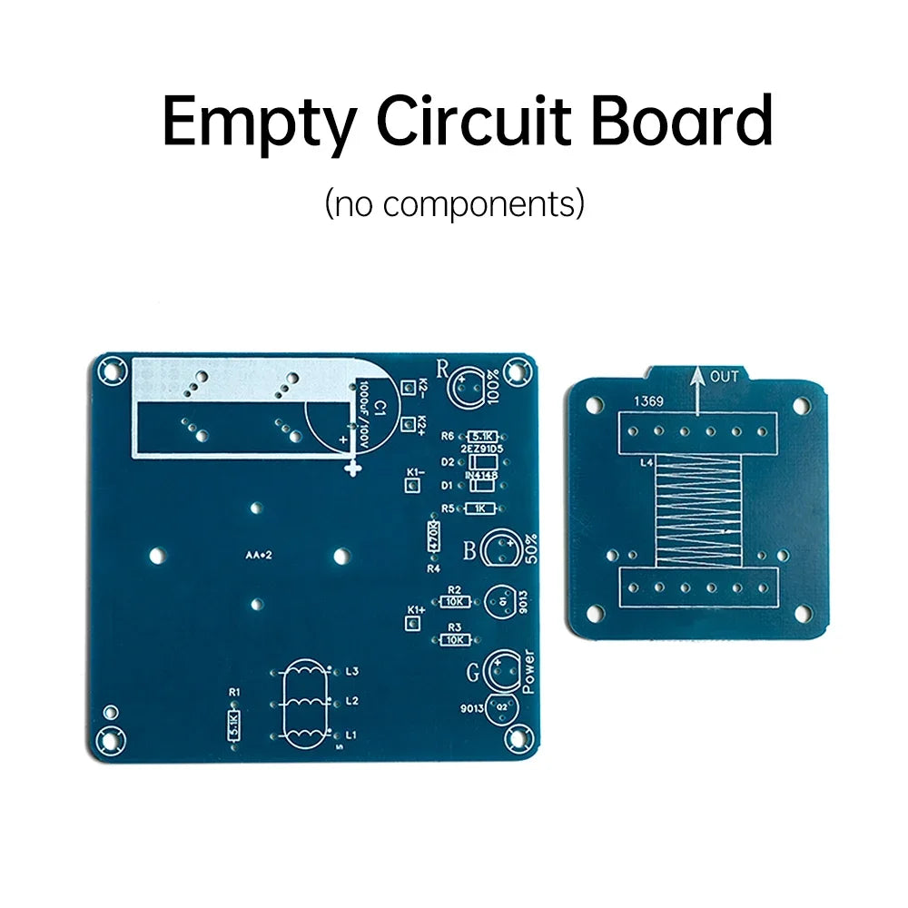 DIY -Electronic Tool Kit, DC- 3V Electromagnetic Transmitter, High-voltage Electromagnetic Cannon, Mini Voltage Converter Module Quake