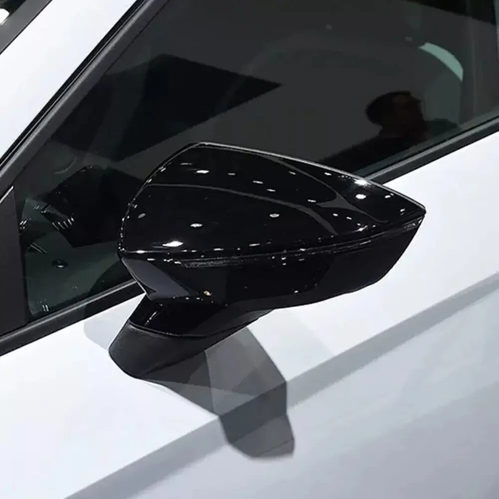 For SEAT LEON MK3 5F 2012-2020 IBIZA MK5 2017-2023 Replace Rearview Side Mirror Cover Wing Cap Exterior Door Rear View Case Trim Quake