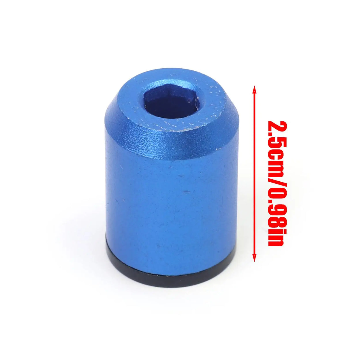 Magnetic Screw Rings Screwdriver Bits Aluminum Alloy Magnetizer 6.35mm Hex Shank Screw Bit Magnetizer Woodworker Power Tool Part Quake Blue 3PCS