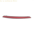 Rear Side Insert Trim Piece for 8Y 2020-2024, Red Plastic Rear Corner Part for Trim Repair Use and Service H8WE Quake Left CN