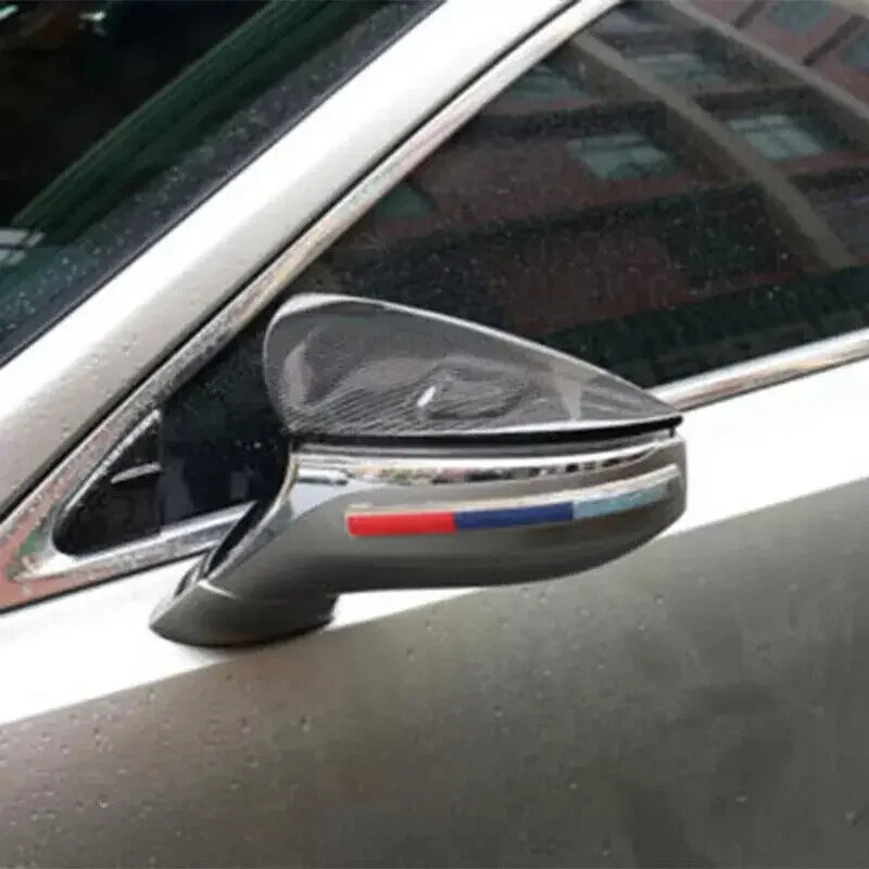 For Lexus ES IS LS LC RC UX 2020 2021 Car Replace Rearview Side Mirror Cover Wing Cap Exterior Door Rear View Case Trim Carbon Quake