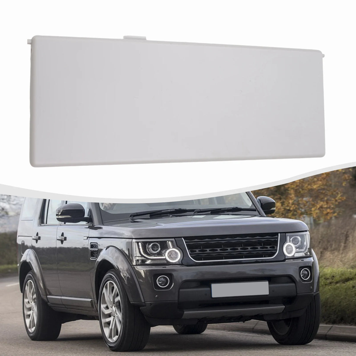 1pc Vanity Mirror Cover Dirt-resistant Dust-proof Sunvisor Vanity Mirror Cover Car Interior Parts High Quality Quake A