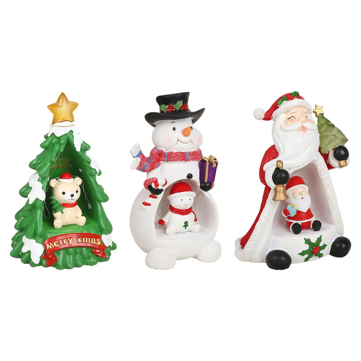 Christmas Bedside Night Light Cute Desktop Decoration Christmas LED Light Decorative for Fireplace Window Gift Living Room Hotel Quake
