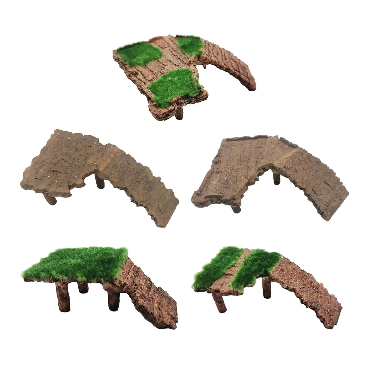 Poly-resin Turtle Reptile Climbing Ladder Basking Resin Climbing Ladder Design Multifunctional for Quake