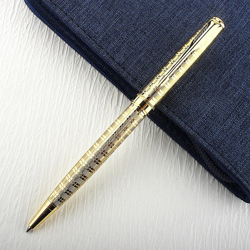 High Quality Multiple Colour Metal Ballpoint Pens Administrative Office Stationery Luxurs Blue Ink Quake 5017-5