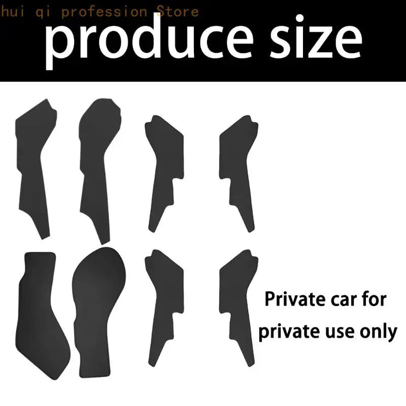 Luxury Leather Dashboard Side Protectors Elegant Leather Interior Side Guards Car Interior Accessories for Car Y/3 H8WE Quake