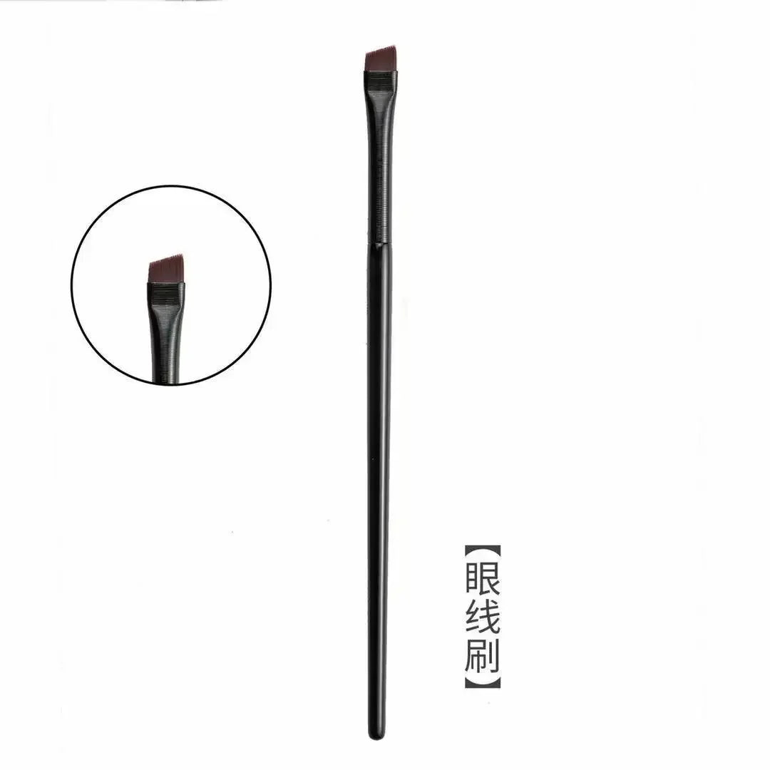 Makeup Brushes for Women Flat Fine Blade Eyebrow Contour Brush Eyeliner Brush Professional Liner Brow Cosmetic Beauty Tools Quake eyeliner brush