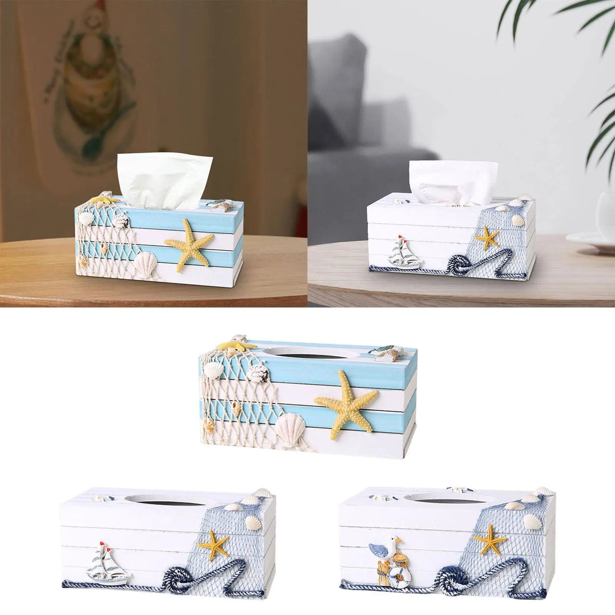 Tissue Paper Box Cover Decorative Easy to Fill and Access Practical Facial Tissue Storage Box Sheet Paper Holder Hotel Kitchen Quake
