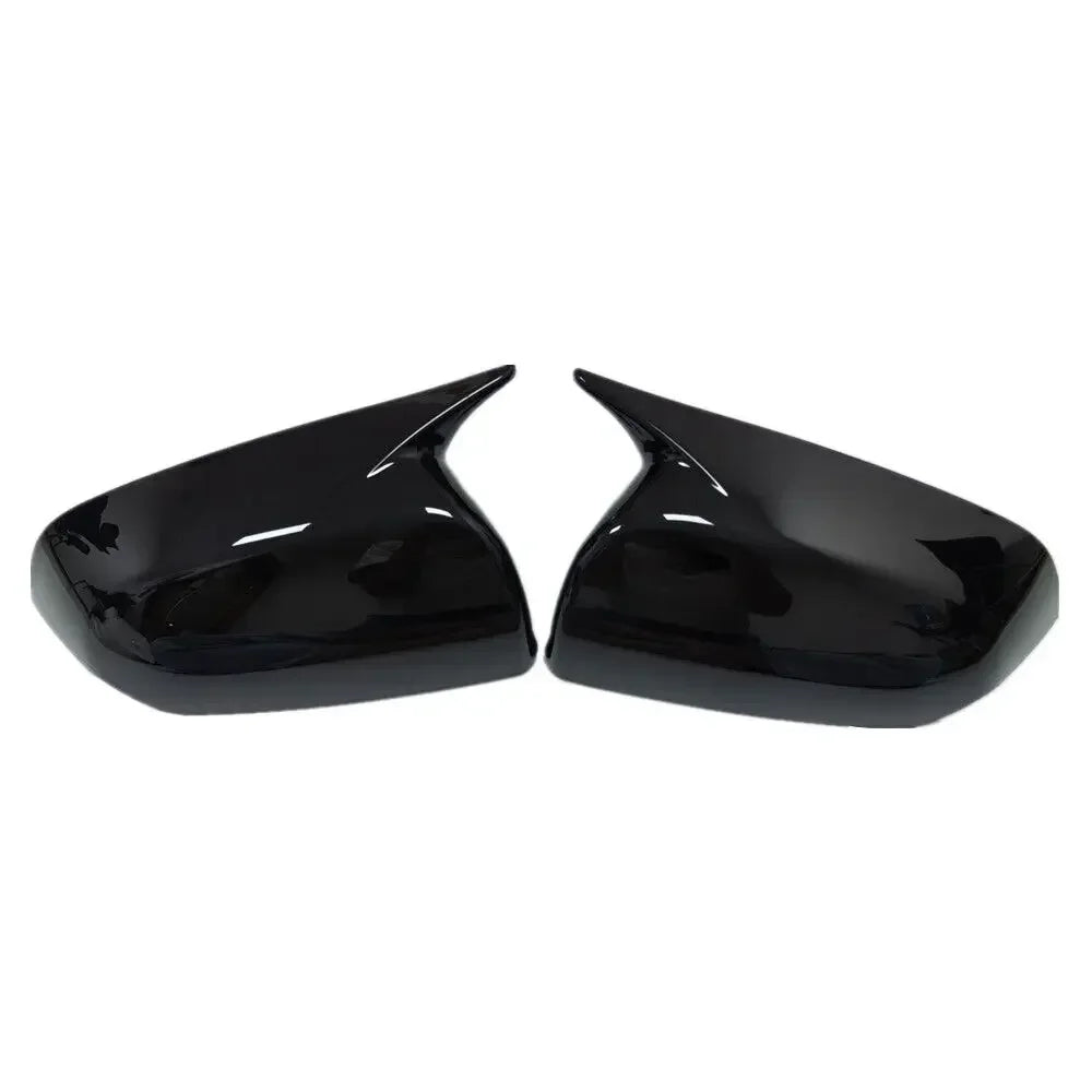 For Hyundai IX35 2018-2023 Car Sticker Rearview Side Mirror Cover Wing Cap Exterior Door Rear View Case Trim Carbon Fiber Look Quake