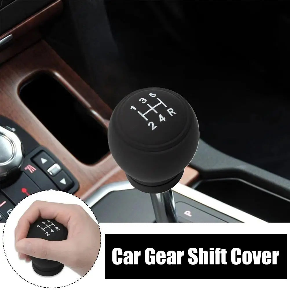Universal Silicone Gear Shift Knob Cover Gear Rod Protect Case Dustproof WaterProof Lever Handle Skin Nonslip Manual Shifter Quake